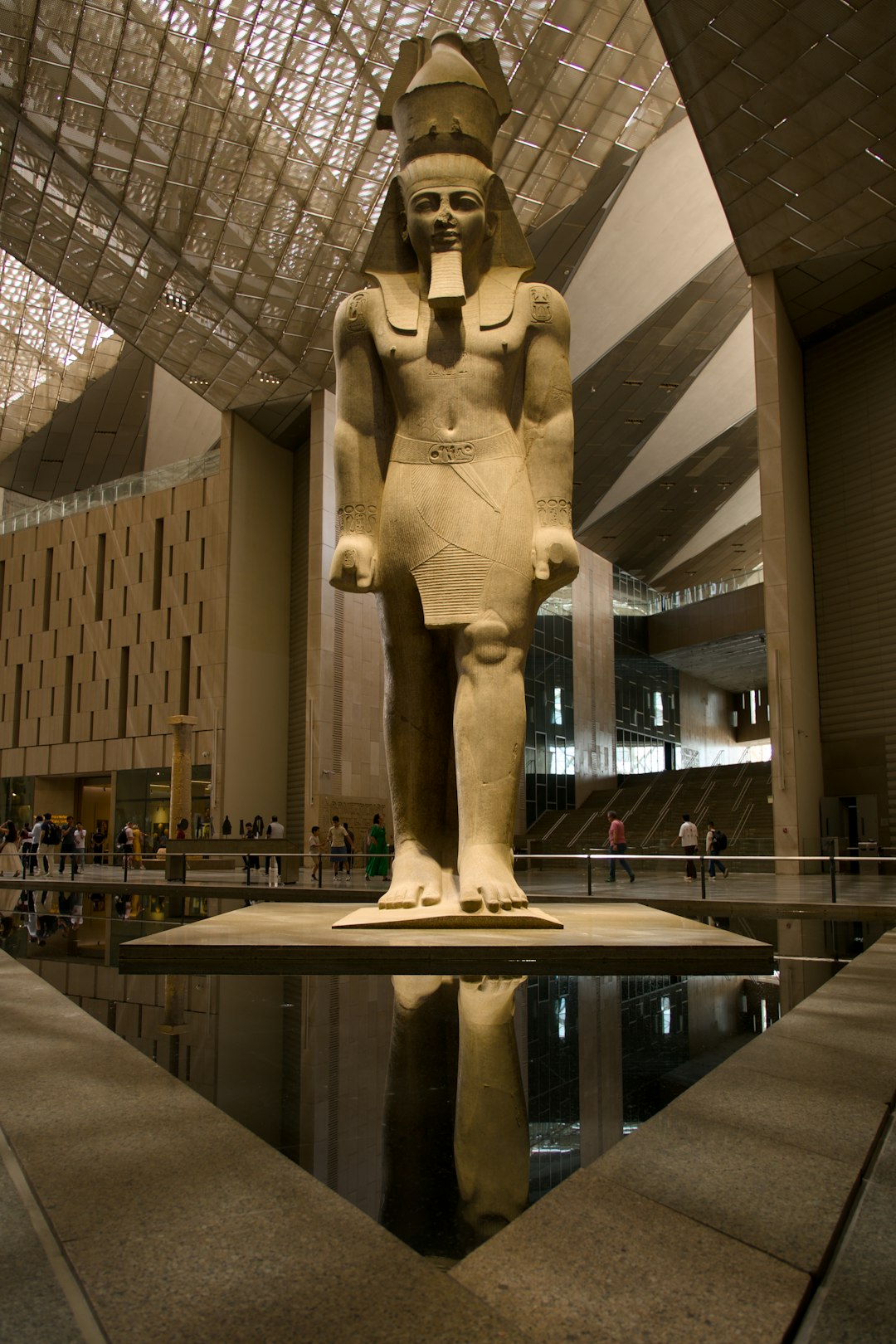 Colossal Ramses in the palace atrium
